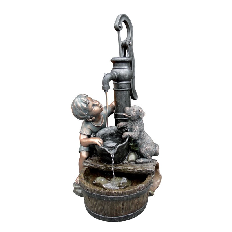 Fontaine cascade VICENZA, leds, chute d'eau, décoration, achat