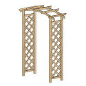 Pergola rose arc - 2,15 m