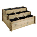 Carré potager sur étages
