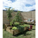 Carré potager sur étages