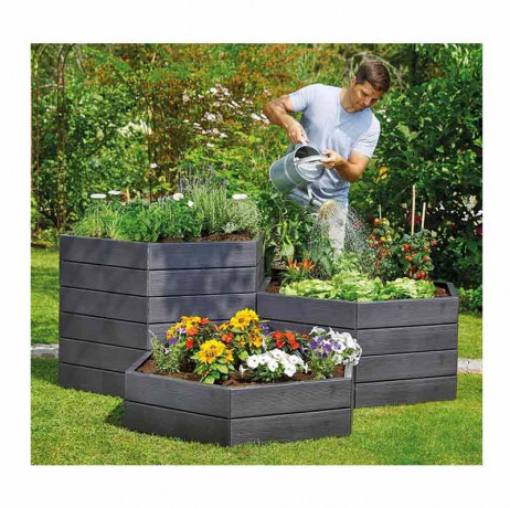 Kit 2 carrés potager ERGO avec extension