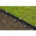Bordure de pelouse H 4,5 cm x 1 m