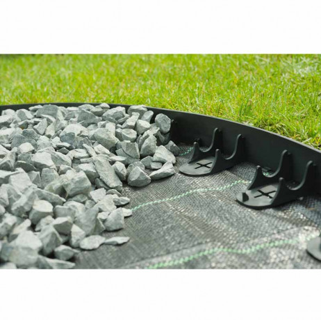 Bordure de pelouse H 4,5 cm x 1 m