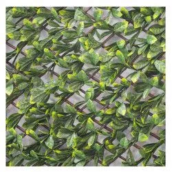 Treillis extensible feuilles de laurier amande