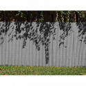 Canisse en PVC anthracite - 90% d'occultation