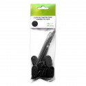 Attaches canisse noire