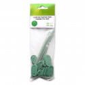 Attaches canisse gris