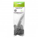 Attaches canisse anthracite