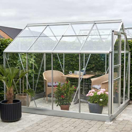 Bâche transparente armée 3 x 2,5 m - Toile PVC Cristal 400 g/m² -  Multiusages : jardin, serre, terrasse, pergola