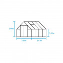 Serre Qube+ 88 de 6.60 m²