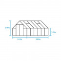 Serre Qube+ 812 de 9.90 m²