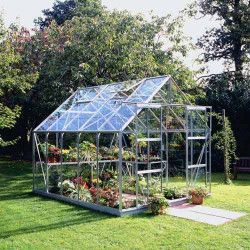 Serre jardin Magnum 108 en verre horticole - 8.30 m² 