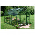 Serre de jardin Magnum 128 en verre horticole - 9.90 m²