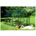 Serre de jardin Magnum 128 en verre horticole - 9.90 m²