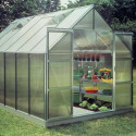 Serre de jardin Magnum 128 en polycarbonate 9.90 m²