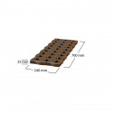 Kit 4 sets de 4 dalles de potager maxi