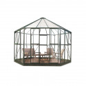 Serre en verre trempé Atrium - 9 m²