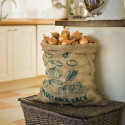 Lot de 2 sacs en toile de jute 33 L
