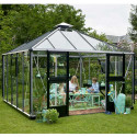 Serre en verre trempé Oasis 13.5 m²