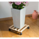Support pot de fleur en bois
