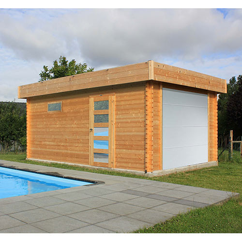 Garage Moderne 17,07 m² - 3580X5380 - Atout loisir