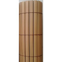 Canisse PVC imitation teck