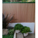 Canisse PVC imitation teck
