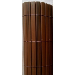 Canisse PVC imitation noyer
