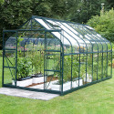 Serre de jardin en verre trempé ALOÉ