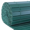 Canisse occultante en PVC vert