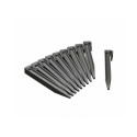 Ancres pour bordure de jardin polypropylène recyclé H 19,5x1,9x1,8 cm x 10