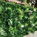 Mur végétal artificiel feuillage exotic