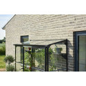 Serre adossée 1.20m² verre trempé