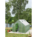Serre de jardin verre polycarbonate 9.9m²