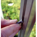 Serre de jardin verre polycarbonate 9.9m²