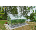 Serre de jardin en verre horticole 9.9m²