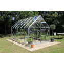 Serre de jardin en verre horticole 9.9m²