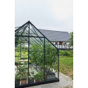Serre de jardin en verre horticole 9.9m²