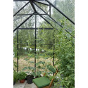 Serre de jardin en verre horticole 9.9m²
