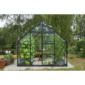 Serre de jardin en verre horticole 9.9m²