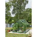 Serre de jardin en verre horticole 9.9m²