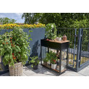 Serre de jardin Urban Vertical en verre trempé 0.25 m²