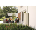 Récupérateur d'eau Colonne Romaine Sable 500 L