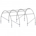 Volière pieds droits Bastide largeur 4m pas à 1.50m structure nue
