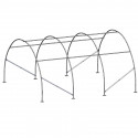 Volière pieds droits Bastide largeur 4m pas à 1.50m structure nue