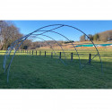 Volière Bastide largeur 5.40m pas à 1m structure nue