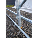 Abri tunnel Deschamps largeur 9.30m pas à pas 1.50m hauteur 3.95m