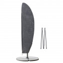 Housse de protection parasol déporté inclus perche articulée H 2.90m
