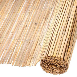 canisse naturelle en bambous fendus