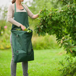 tablier de jardinage avec poche rabattable
